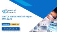 Mint Oil Market Research Report 2019-2025