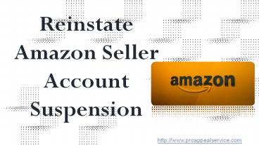 Tips to Reinstate Amazon Seller Account Suspension