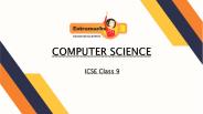 Learn Computer Science Class 9th  with Extramarks