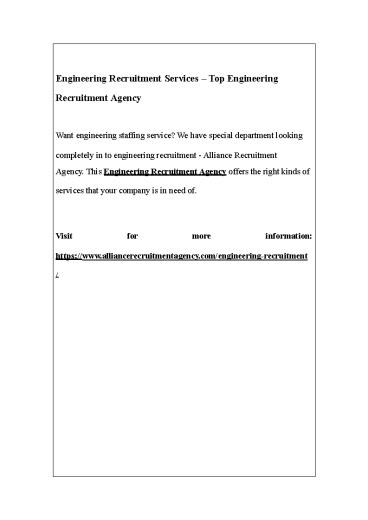 Engineering Recruitment Services – Top Engineering Recruitment Agency (1)