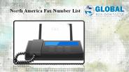 North America Fax Number List