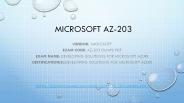 lucuswilliam100% satisfaction with Microsoft AZ-203 dumps PDF