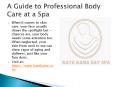 Couples massage spa in Edmonton PowerPoint PPT Presentation