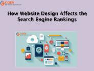 How Website Design Affects the Search Engine Rankings