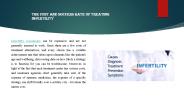 The Cost and Success Rate of Treating Infertility