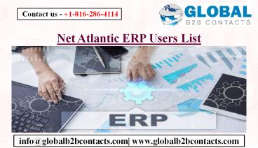 Net Atlantic ERP Users List