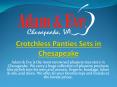 Crotchless Panties Sets in Chesapeake PowerPoint PPT Presentation