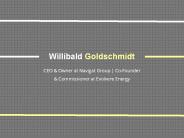Willibald Goldschmidt - Provides Consultation in Trading