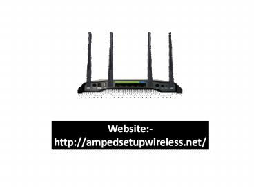 amped wireless