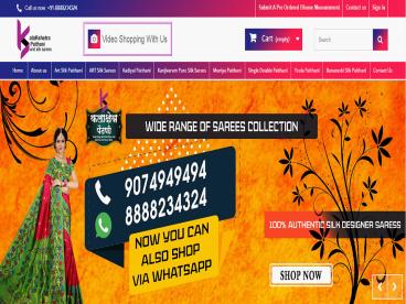 Pure Yeola Paithani silk saree in Pune| Kalakshetrapaithani