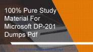 Microsoft DP-201 Dumps Pdf - Efficient and Unique (1)