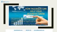HOW FACEBOOK CAN HELP YOUR BUSINESS GROW