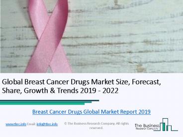 Global Breast Cancer Drugs Market 2019