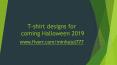Different types of Halloween T-shirt designs PowerPoint PPT Presentation