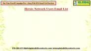 Heroix Network Users Email List