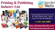 Printing & Publishing Industry List