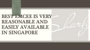 Beautiful Emcee Available In Singapore At Best Prices