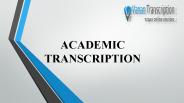Best Academic Transcription Services