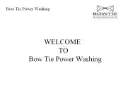 Bow Tie Power Washing in Calgary, AB