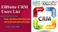 EBSuite CRM Users List PowerPoint PPT Presentation