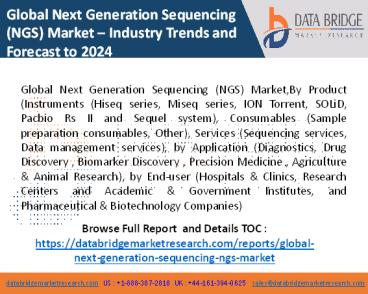 next generation sequencing (ngs) market