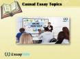 EssayMin Provides Best Causal Essay Topics PowerPoint PPT Presentation