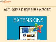 Why Joomla is Best for a Website