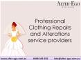 Professional Clothing Repairs and Alterations service providers PowerPoint PPT Presentation