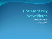 HOE KASPERSKY VERWIJDEREN
