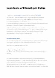 Internship in Indore