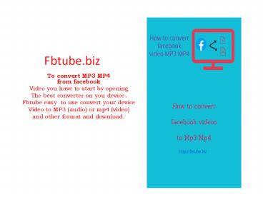 fbtubemp3
