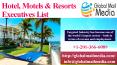 Hotel, Motels & Resorts Executives List