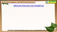 InfoVista Networks Users Email List