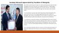 Sandeep Marwah Appreciated by President of Mongolia PowerPoint PPT Presentation