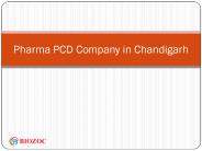 Pharma PCD Company in Chandigarh