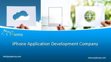 iPhone App Development Company