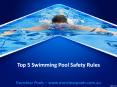 Top 5 Swimming Pool Safety Rules PowerPoint PPT Presentation