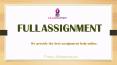 Accounting assignment help - fullassignment PowerPoint PPT Presentation