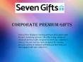 Corporate Premium Gifts PowerPoint PPT Presentation