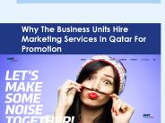 Marketing Services in Qatar