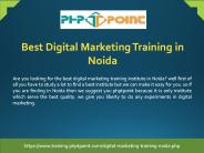 Best Digital Marketing Training in Noida