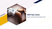 Milf Sex Cams