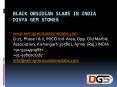 Black Obsidian Slabs in India Divya Gem Stonex PowerPoint PPT Presentation