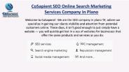 Best SEO Consultant Company Dallas