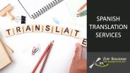 SPANISH TRANSLATION SERVICES