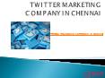 Twitter marketing company in chennai - Apple Infoway Pvt Ltd PowerPoint PPT Presentation