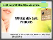 Natural Skin Care Products Australia