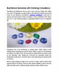 Buy Online Gems with Astrology Consultancy