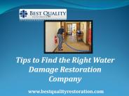 Water Damage Restoration Near Me
