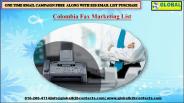 Colombia Fax Marketing List